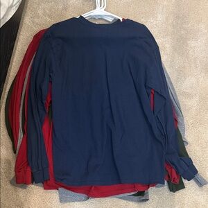 7 long sleeve bundle heavy cotton shirts bundle